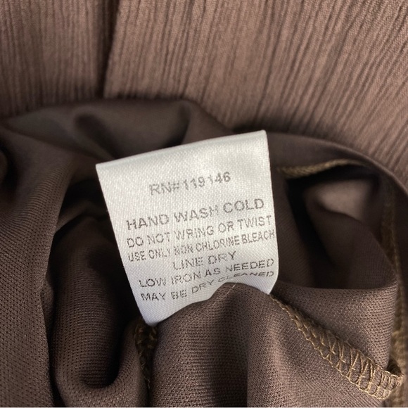 JodiFL Cottage Lane Lace brown long sleeve Dress size medium - Picture 9 of 11